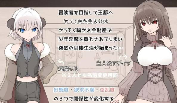 图片[2]-【养成SLG/同居睡J】淫魔生活V1.1 AI汉化+全CG [PC+338M]-咔游