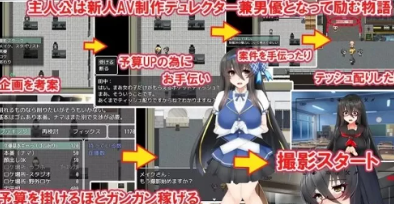 图片[2]-【RPG/汉化/PC/安卓】成人影片中的女孩 AI汉化版 [PC/安卓]-咔游