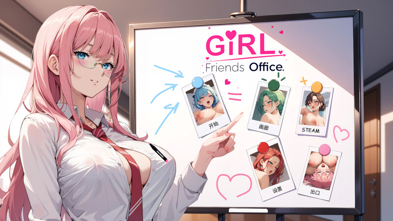 【放置SLG/互动触摸/全动态/PC】女朋友： 办公室！ GIRLFRIENDS: OFFICE! Steam官中步兵版 [PC]-咔游