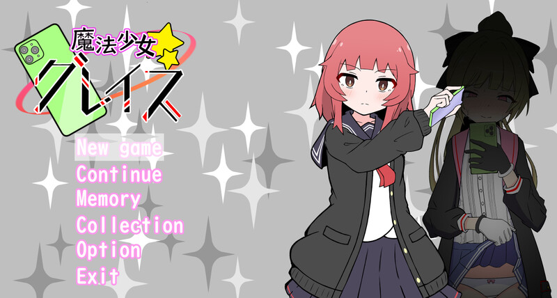 【互动SLG/制服JK/援交/PC】(私密账号自拍系) 魔法少女格蕾丝 AI汉化版 [PC]-咔游